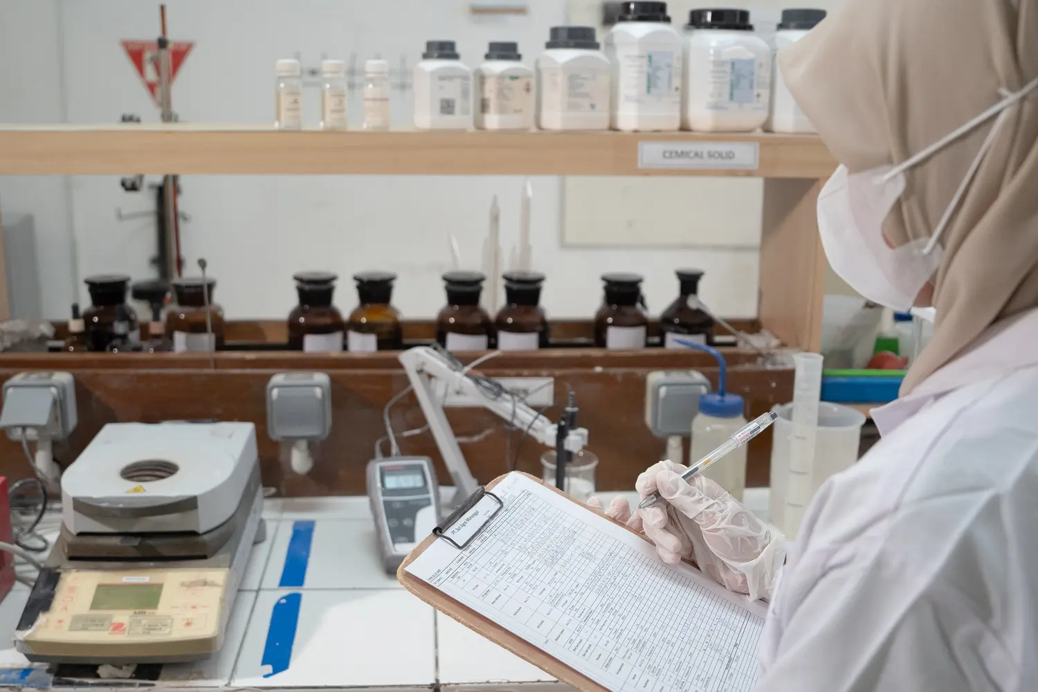 PT Sari Agro Manunggal Quality Control Lab Testing