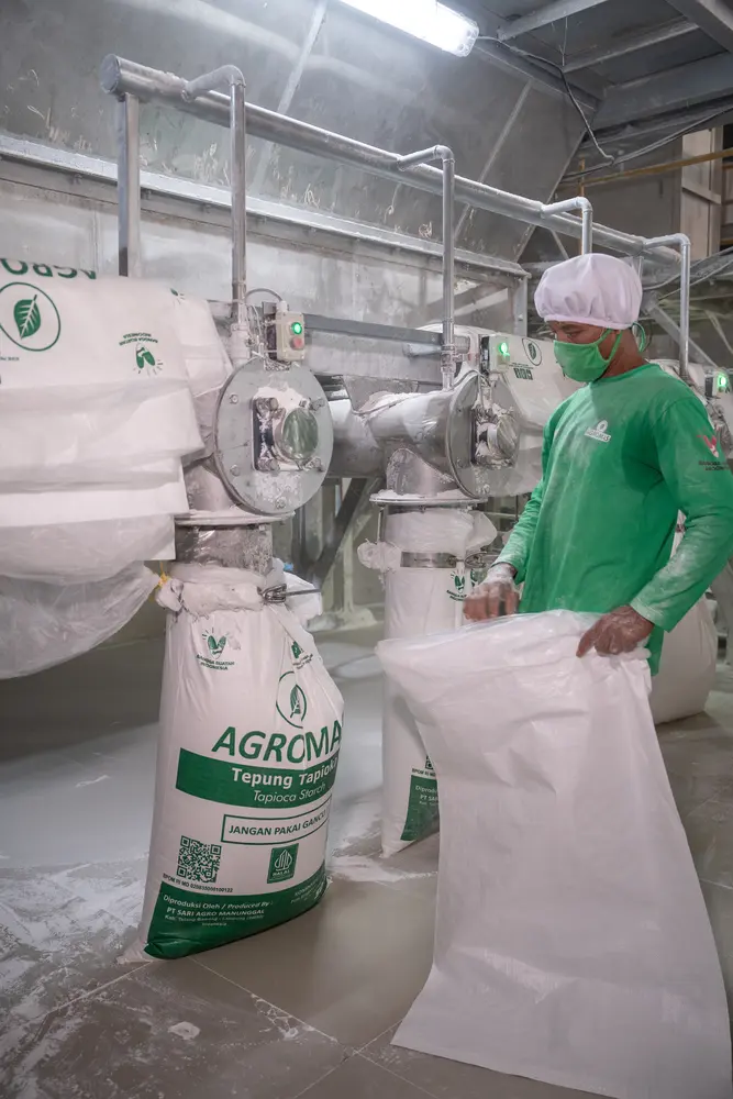 PT Sari Agro Manunggal Tapioca Flour Bagging