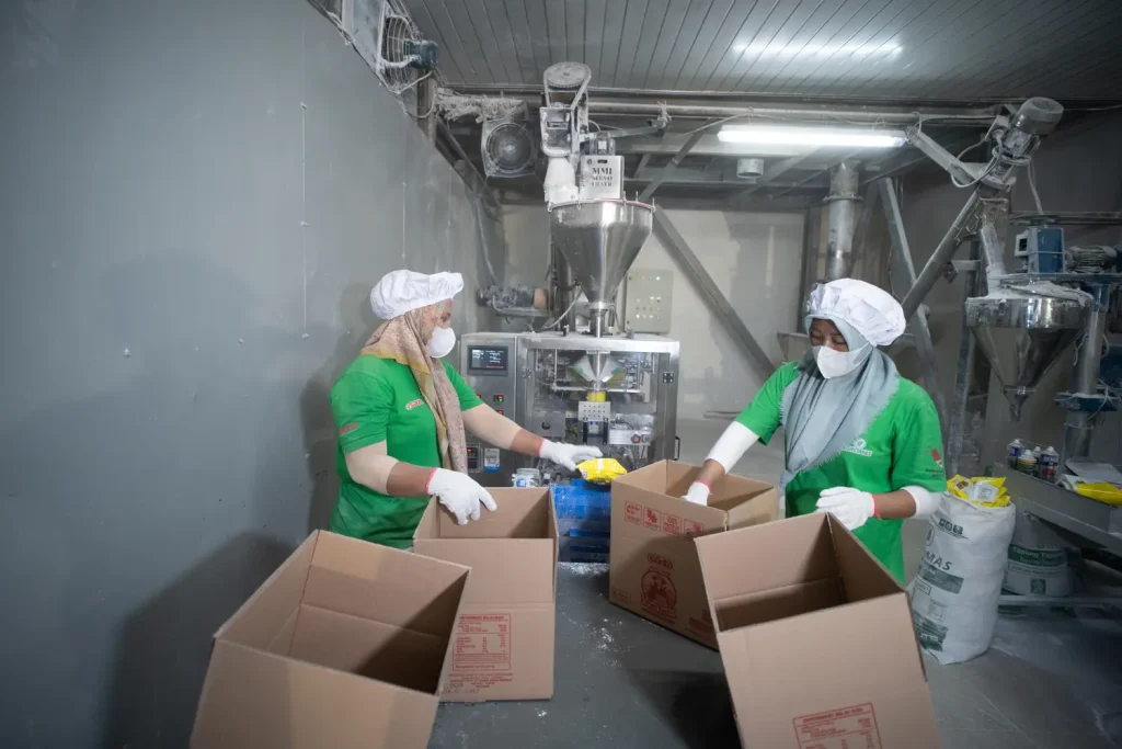 PT Sari Agro Manunggal Tapioca Flour Packing Line